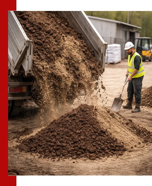 Доставка торфо-песчаной смеси в Керчи для строительства и озеленения