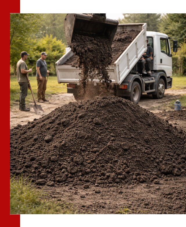 Доставка и продажа чернозема в Керчи оптом и в розницу