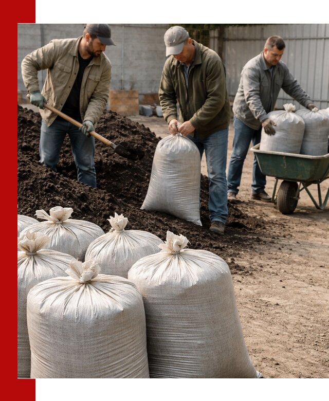 Купить чернозем в мешках с доставкой в Керчи