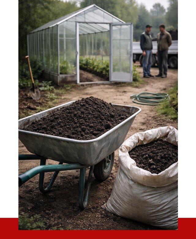 Чернозем для теплицы в Керчи с доставкой от 1532 р. | ПРОНЕРУДКрч