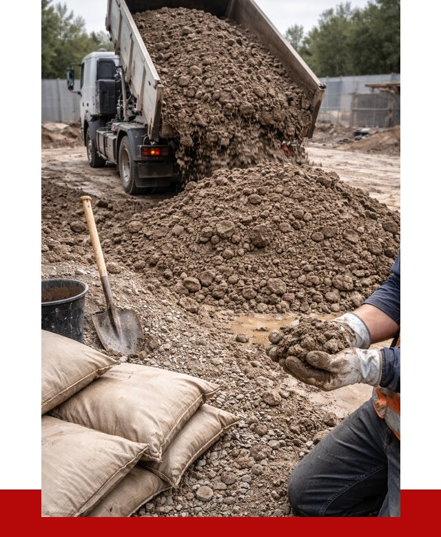 Купить глина для засыпки в Керчи от 1225 р. за куб | ПРОНЕРУДКрч