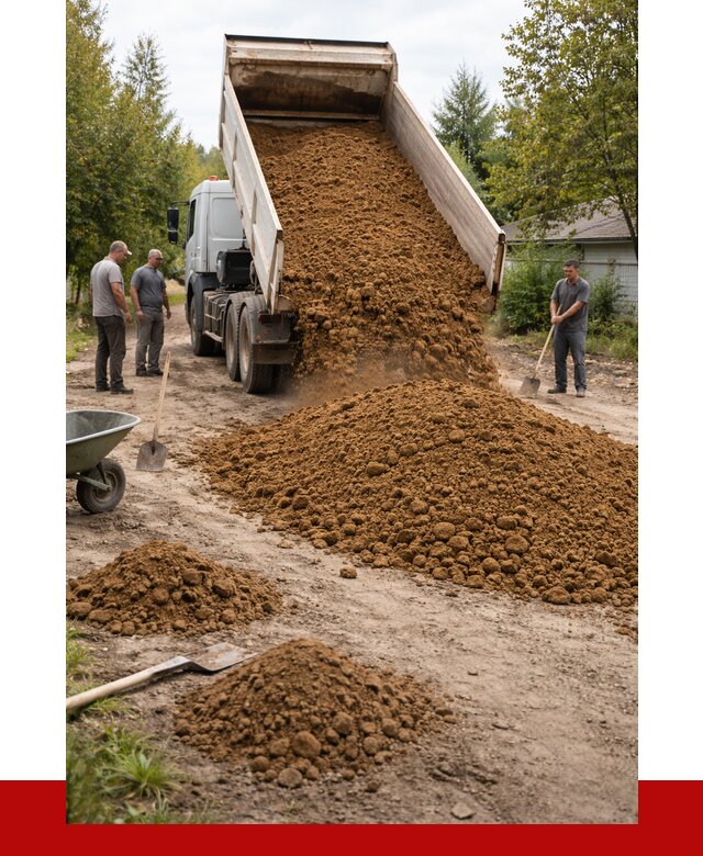 Купить суглинок с доставкой в Керчи от 2553 р. за куб | ПРОНЕРУДКрч