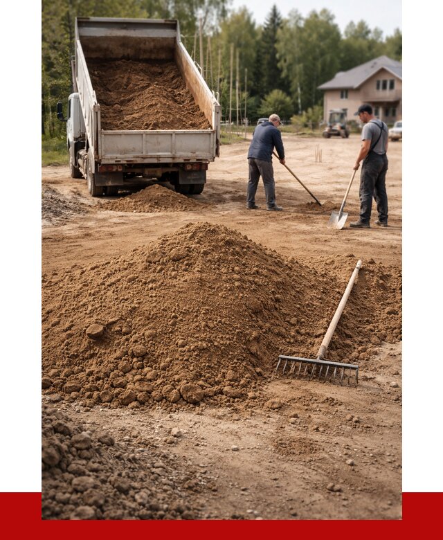 Суглинок для планировки в Керчи с доставкой от 4289 р. | ПРОНЕРУДКрч