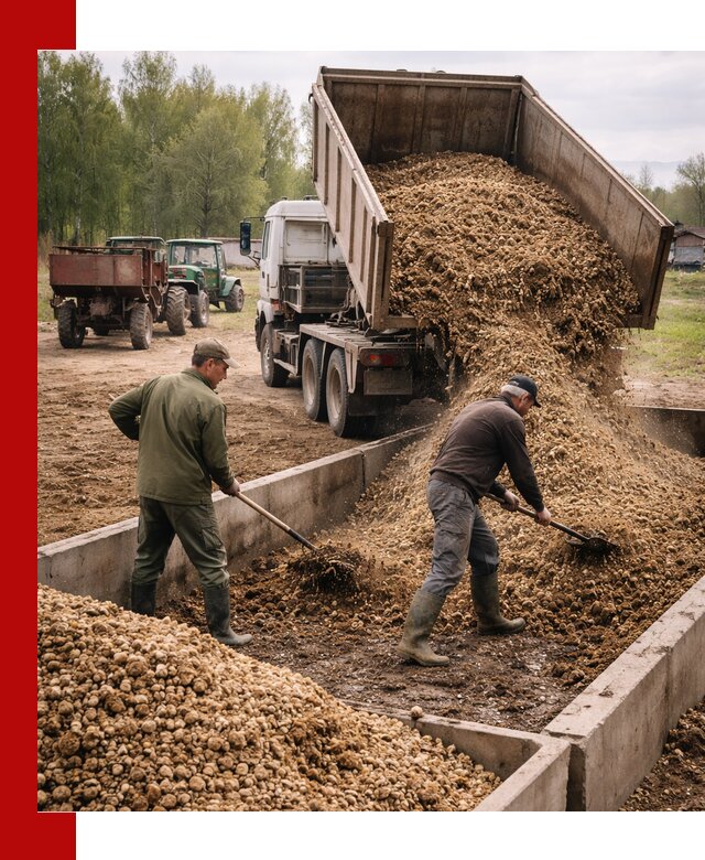 Куриный помет с доставкой в Керчи оптом и в розницу