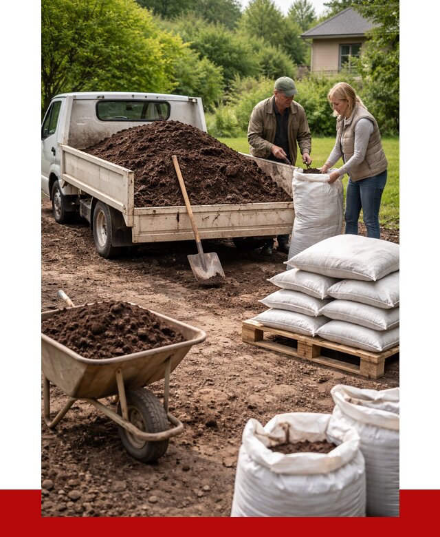 Перегной в мешках с доставкой в Керчи от 2247 р. | ПРОНЕРУДКрч