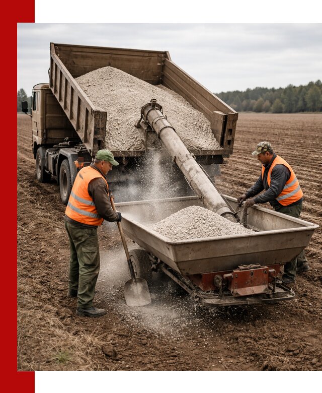 Доставка и продажа суперфосфата оптом и в розницу в Керчи