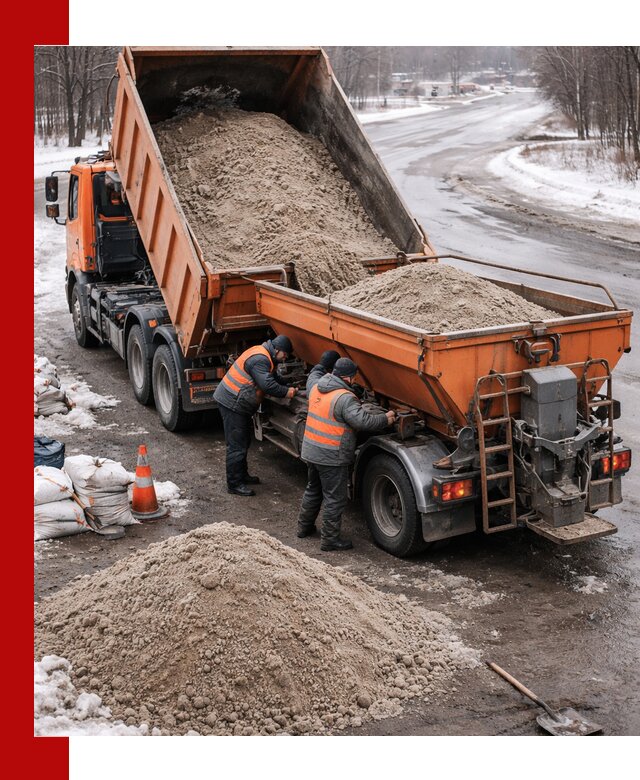 Поставка и вывоз пескосоля в Керчи оптом и в розницу