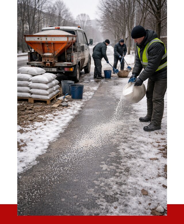 Реагент против гололеда в Керчи с доставкой от 4595 р. | ПРОНЕРУДКрч