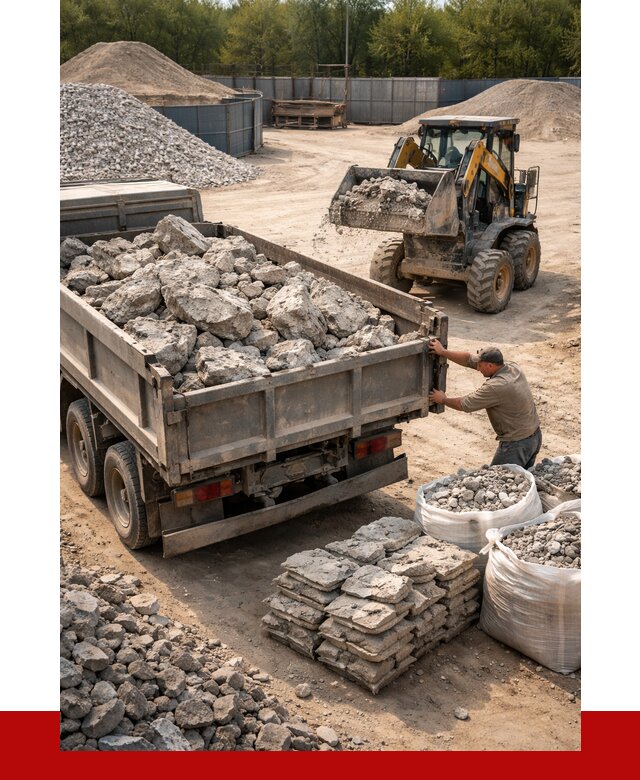 Купить бой бетона с доставкой в Керчи от 4902 р. | ПРОНЕРУДКрч