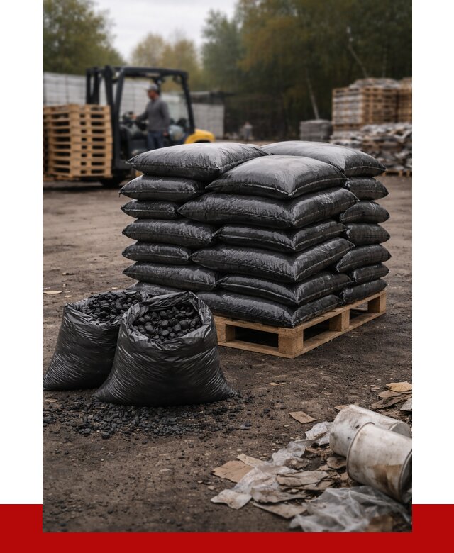 Купить уголь в мешках с доставкой в Керчи от 7659 р. | ПРОНЕРУДКрч
