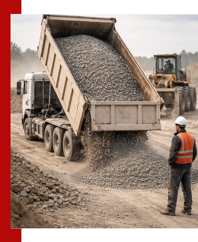 Доставка самосвалом 40 кубов цемента и сыпучих в Керчи