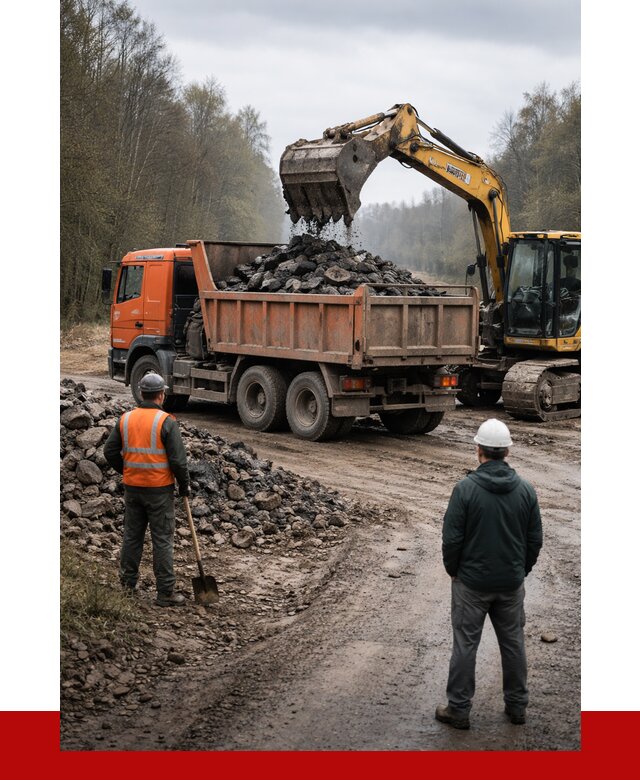 Вывоз асфальта в Керчи от 4595 р. самосвалом ПРОНЕРУДКрч