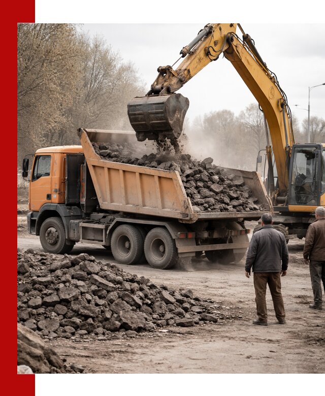 Вывоз асфальта и асфальтового покрытия в Керчи